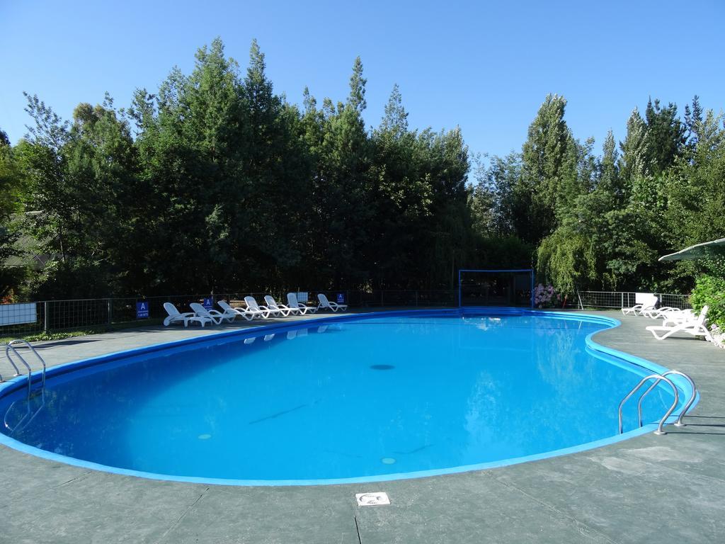 Cabanas Parque Salto Del Laja Эль-Мансано Экстерьер фото
